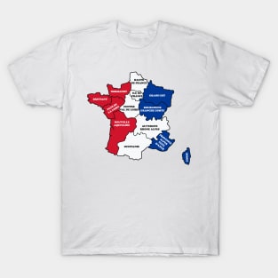 France Map Flag T-Shirt